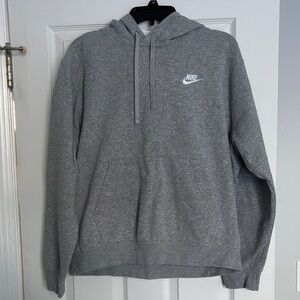 Nike Heather Gray Pullover Hoodie